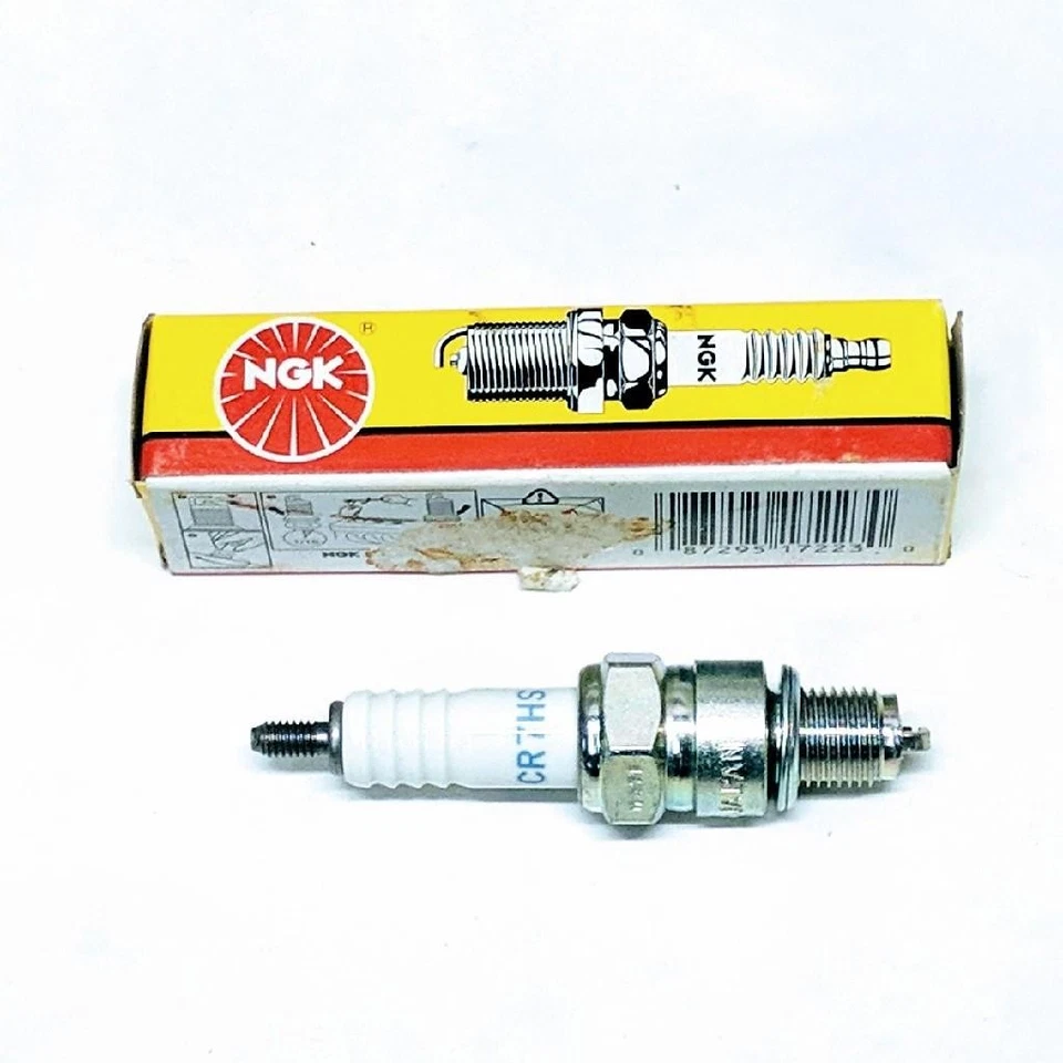 6x NGK CR7HS 7223 Spark Plugs For Honda XR100 XL100 XL80S Custom Trail 70 Yamaha - Image 2 of 4