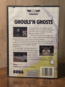 Ghouls N Ghosts (Sega Master System SMS) CIB Complete in Case