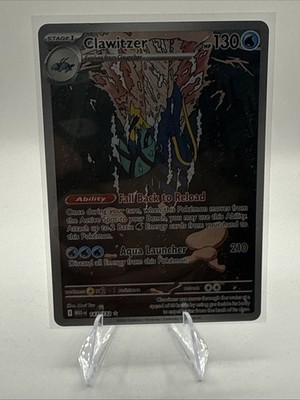 Clawitzer 141/132 Pokemon Mega Evolution 2025