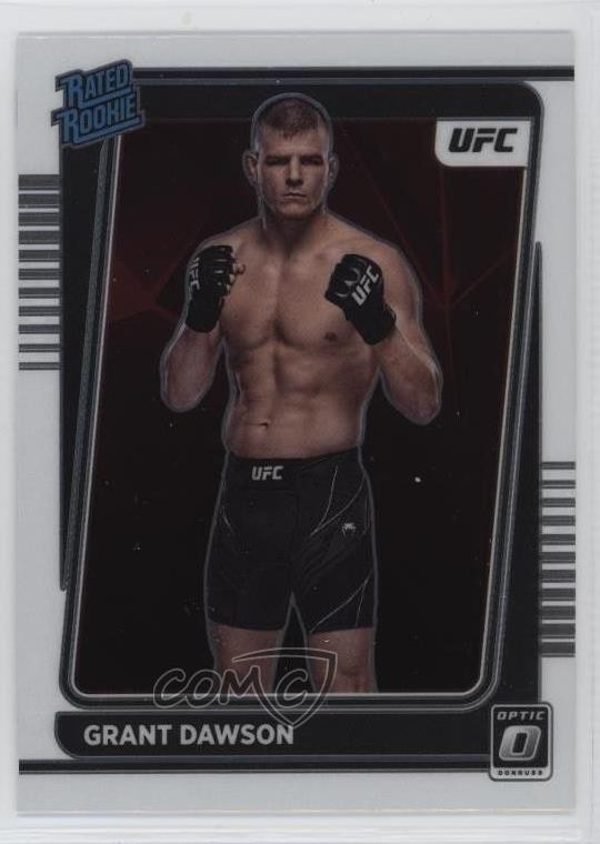 2022 Panini Donruss Optic UFC Rated Rookie Grant Dawson #101 3o2