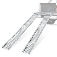 2PCS Heavy Duty Steel Loading Ramps 1000 Lb Truck and Trailer Ramps Motorcycle