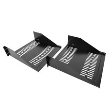 Server Rack Shelf-Universal Vented Rack Mount Cantilever Tray for 19" Network...