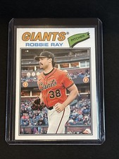 🔥Robbie Ray 2026 Topps Heritage #111 SP San Francisco Giants