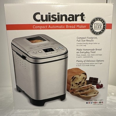Cuisinart CBK-110P1 Compact Bread Machine 2lb 12 Programs