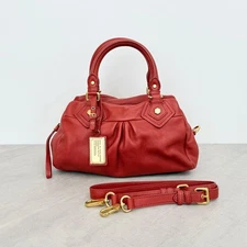 Marc by Marc Jacobs Classic Q 2Way Hand Shoulder Bag Leather Red Used 112613