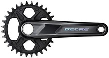 Shimano Deore FC-M6130-1 Crankset 175mm 12-Spd 32t Direct Mount Black