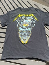 CHEMISE METALLICA TAILLE M BRISÉE 72 SAISONS TOUR 2023-2024 CHEMISE OFFICIELLE