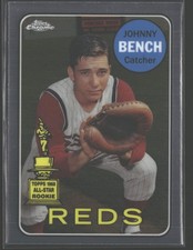2017 Topps Chrome Update #TARC-9 Johnny Bench Topps All-Rookie Cup