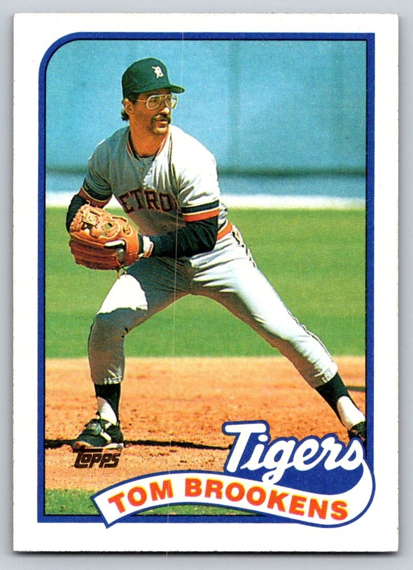 1989 Topps - Tom Brookens #342