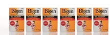 Bigen Powder Permanent Hair Color 57 Dark Brown-No Ammonia- (Pack of 6)