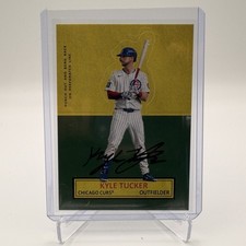2025 Topps Archives Kyle Tucker Chicago Cubs Punch Out #64SU-23