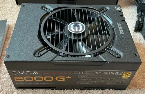 EVGA SuperNOVA 2000 G+ 2000W 80+ Gold Fully Modular Power Supply