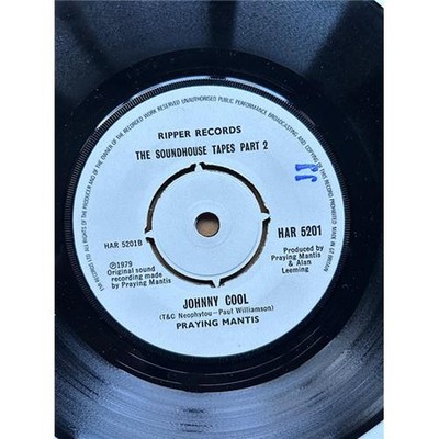 PRAYING MANTIS SOUNDHOUSE TAPES PART 2 7'' 1980 captured city + johnny cool UK