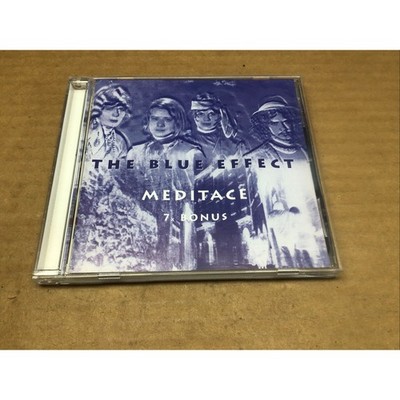 1996 The Blue Effect Meditace CD 7x Bonus Czech Blues Psychedelic Rock