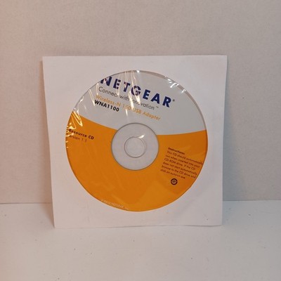Netgear WNA1100 N150 Wireless USB Driver CD Only