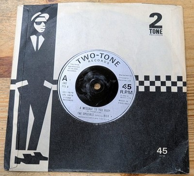 CHS TT5 7'' 45RPM '79 THE SPECIALS feat. RICO ''A MESSAGE TO YOU RUDY'' EX