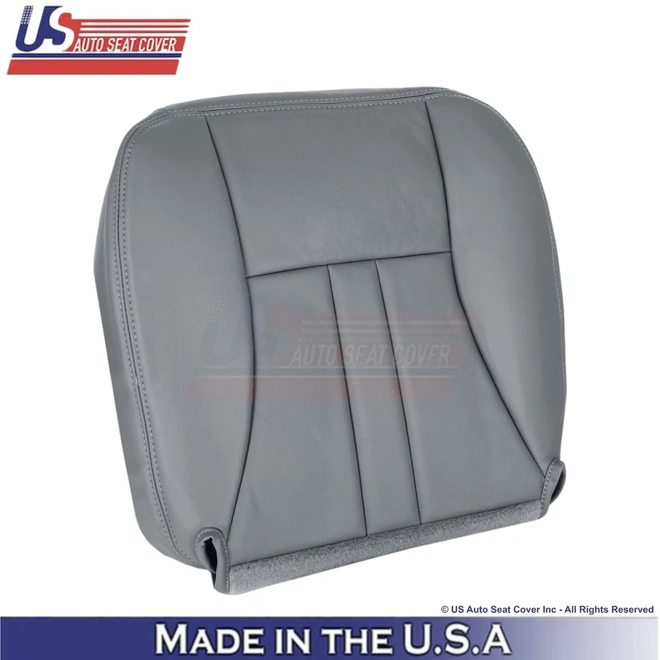 2004-2007 For Chrysler Town & Country Leatherette Driver Bottom Cover Med Gray - Image 3 of 4