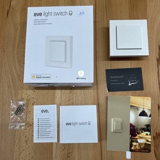 1 x Eve Light Switch 20EBW1701 – Thread – Apple HomeKit – gebraucht