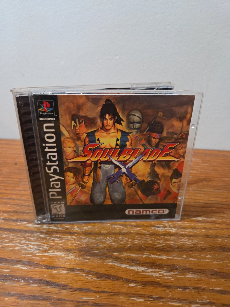 Soul Blade Sur PS1 (Sony PlayStation) – PAL, Très Bon état, Avec Boîtier Et Manuel