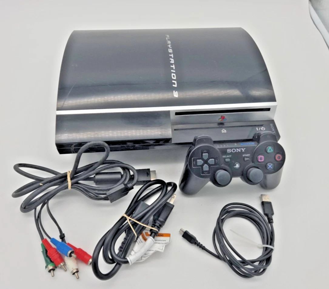 Sony PlayStation 3 Composite RCA Video Game Home Consoles for sale