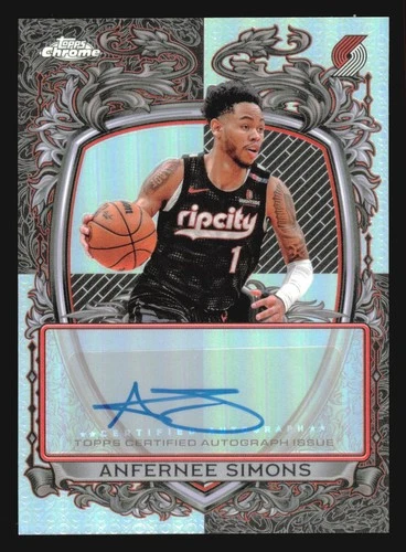 2025 Topps Chrome Anfernee Simons Signature Style (RAW)