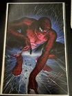 SDCC 2025 Amazing SPIDER-MAN #1 ALEX ROSS Virgin Variant SIGNED In RED MCFARLANE