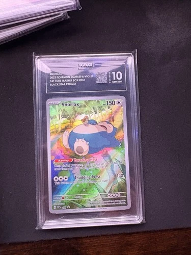 TAG 10 Snorlax 051 Sv: Scarlet & Violet Promo Cards Holo