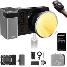 Zhiyun MOLUS X100 Combo 100w COB Led Video Light W. Reflector & Bowens Adapter