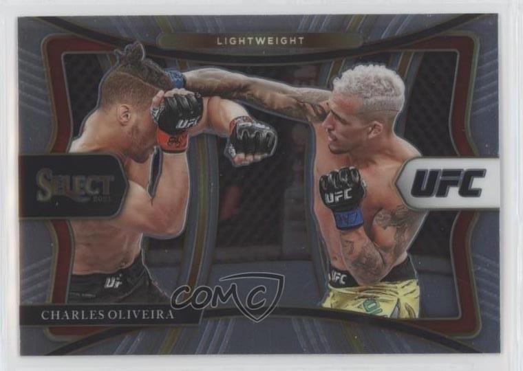 2021 Panini Select UFC Premier Level Charles Oliveira #174 1b8