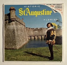 View-Master ST. AUGUSTINE FLORIDA - A981 - 3 Reel Set Booklet V4