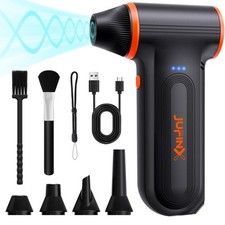 Compressed Air Duster-150000RPM Super Power Rechargeable Air Duster, 3-Gear A...