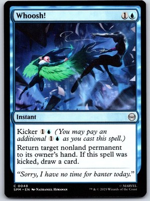 Whoosh! Marvel's Spider-Man 48 NM MTG Magic