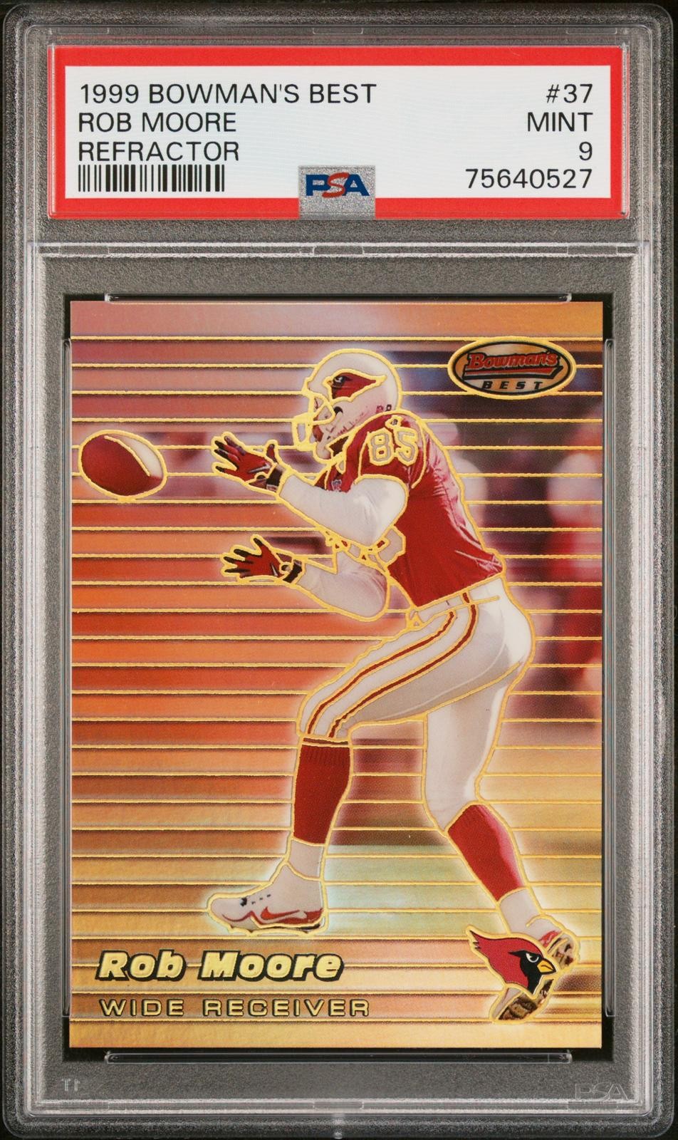 1999 Bowman'S Best #37 Rob Moore Refractor PSA 9