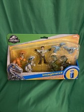 IMAGINEXT JURASSIC WORLD RAPTOR TRAINER OWEN GIFT SET BLUE CHARLIE DELTA ECHO  