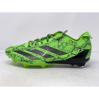 Adidas Adizero Electric Snake Attack Green Football Cleats, Size