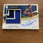 ISAIAH ROBY 2019-20 Panini Immaculate Rookie 5 Color Patch Auto 10/10 Bookend