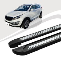 Trittbretter Passend FüR Kia Sportage Ab Baujahr 2015 - 2021 Viso Schwarz ABE