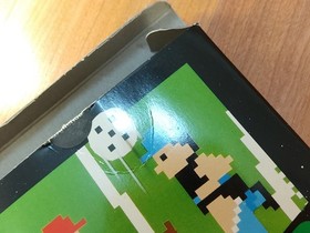 Nr MINTY BOX CIB Soccer MATTE STICKER complete in nes lot VERY RARE 1st Print