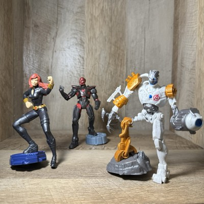 #ad ⭐️ 2015 DISNEY PLAYMATION Black Widow Red Skull Smart Figures Villians Set $14.28