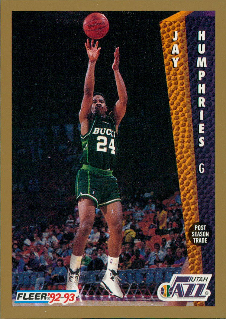 1992-93 Fleer - Jay Humphries #222