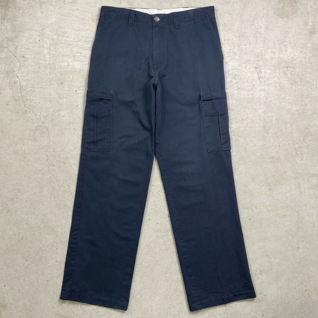 Dickies Mens W34 Side Cargo Work Pants Preowned Cave-0 Condition