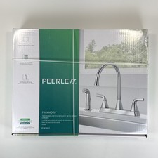 Peerless P2835LF Parkwood Two Handle Kitchen Faucet w/Side Spray - Chrome