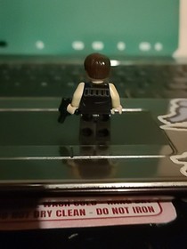 Lego Han Solo Minifigure  Black Vest  Star Wars W/Blaster