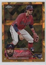 2023 Topps Chrome Update Sapphire Edition Gold 30/50 Braden Shewmake 7c5