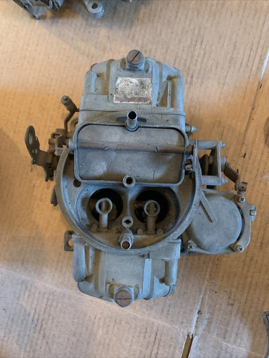 ガウリー Vintage Holley 750CFM LIST 3310-2 2461 Date Square Bore Dual Feed