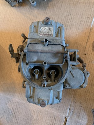 Vintage Holley 750CFM LIST 3310-2 2461 Date Square Bore Dual Feed