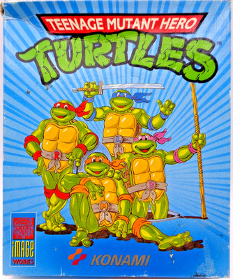 COMMODORE AMIGA -- TEENAGE MUTANT HERO TURTLES (iMAGE WORKS/KONAMI)