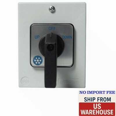 Salzer Rotary Cam Boat Lift Switch 3-Position Up/Off/Down-Heavy Duty Drum Switch
