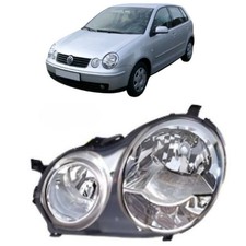 Scheinwerfer links für VW Polo 9N 2001-2005 Frontscheinwerfer H7/H1