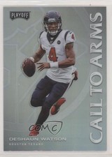 2020 Panini Playoff Call to Arms Silver Prizm Deshaun Watson #CA-7 0c2